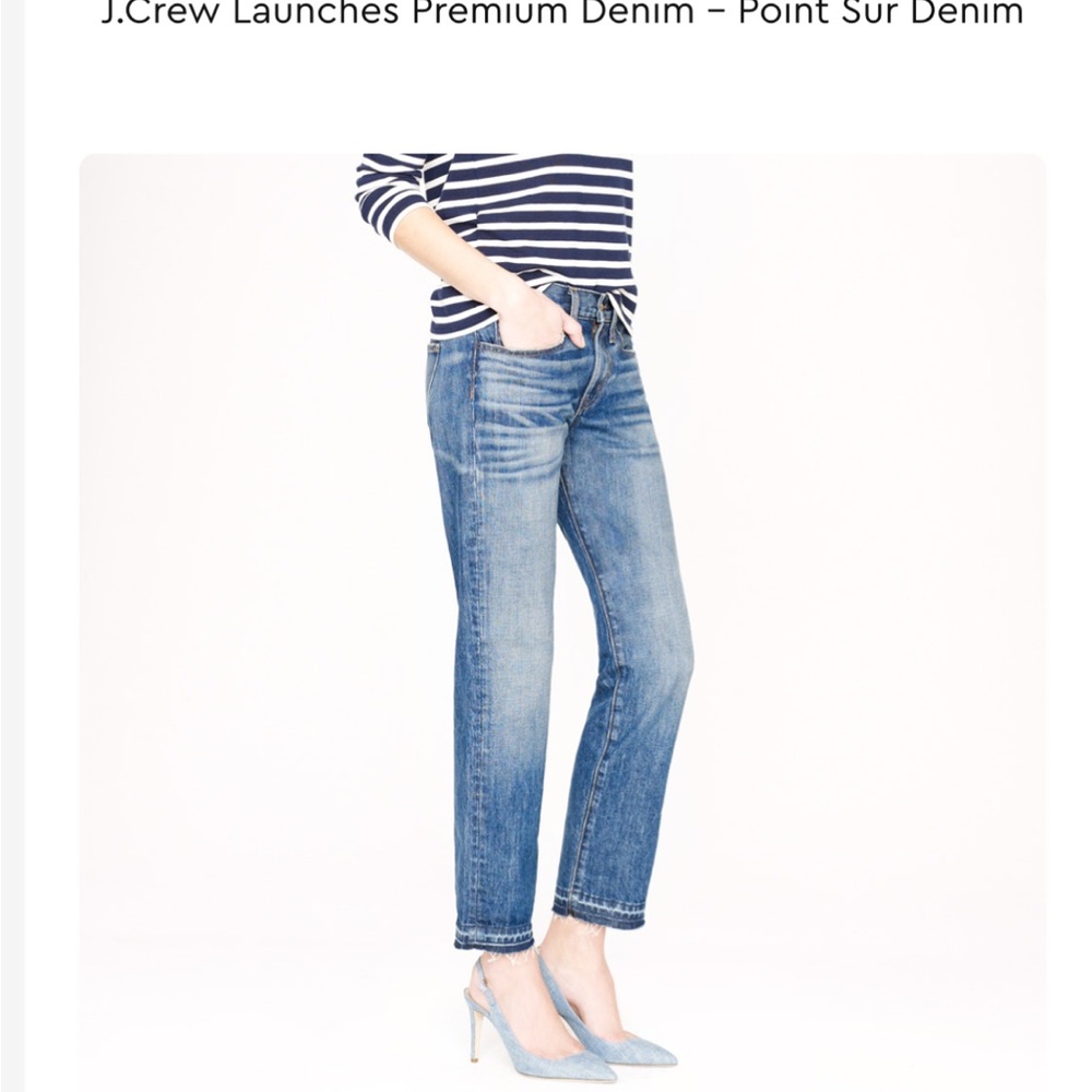 Point Sur crop jeans. - Picture 2 of 7